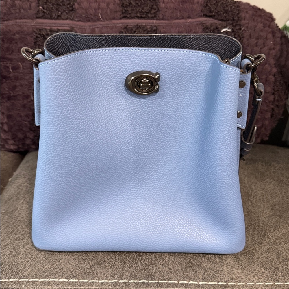 Coach Light Blue Shoulder Bag